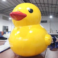 Canard gonflable de publicité jaune personnalisé canard d'eau gonflable grand canard en caoutchouc à vendre