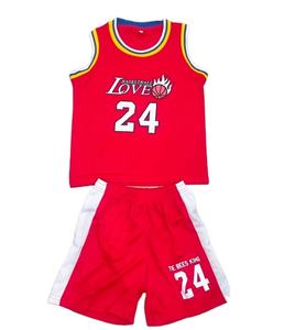 2025 caliente nuevo uniforme último diseño sublimación malla de secado rápido estudiante <span class=keywords><strong>baloncesto</strong></span> Jerseys niños deportes <span class=keywords><strong>camiseta</strong></span> y conjuntos cortos - Product Image 2