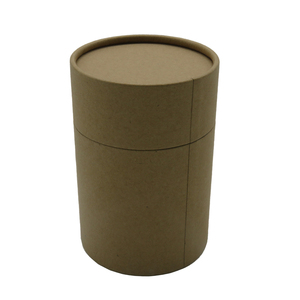 Tubo di Cartone Nero <span class=keywords><strong>con</strong></span> Coperchio 7,3*11,2cm di Diametro per Confezioni di Oli Cosmetici, Tè, <span class=keywords><strong>Deodoranti</strong></span> Stick - Product Image 2