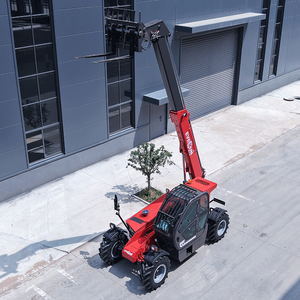 Chariot télescopique ER3507 de 3,5 tonnes, hauteur de levage de 7 m, chariot élévateur tout-terrain pour la construction et l'agriculture - Product Image 4