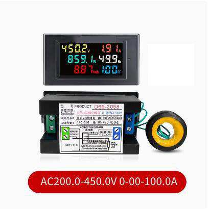 Affichage V-0-100A-6 AC200.0-450.0