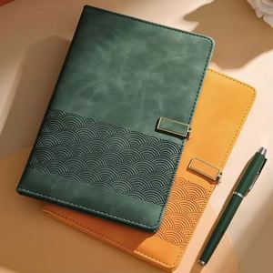 New Product Ideas 2026 PU Notebook Luxury Corporate Gift Set with Customization Business Office <b>Diary</b> Notebook Set - Product Image 2