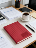 Carnet personnalisé Daqian avec couverture souple en PU, 80 feuilles A5 80g