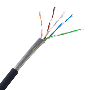 Ngoài trời PVC + PE đôi áo khoác 305 mét/1000ft 24AWG đồng/CCA UTP CAT5E mạng cáp/LAN Cáp - Product Image 5