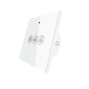Interrupteur intelligent pour ventilateur de plafond WiFi <span class=keywords><strong>Tuya</strong></span> APP, télécommande WiFi RF433, compatible avec l'<span class=keywords><strong>application</strong></span> Smart Life / <span class=keywords><strong>Tuya</strong></span>, compatible avec les enceintes intelligentes - Product Image 1