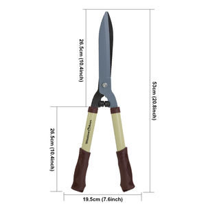 Sécateur à haies Winslow & Ross, taille-haies, <span class=keywords><strong>manche</strong></span> en acier, sécateur de jardin - Product Image 4