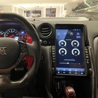 Radio Mobil Android 14 CarPlay 13,6 inci untuk Nissan GTR GT-R R35 2008 2009-2017 Layar Multimedia Stereo Player GPS Head Unit