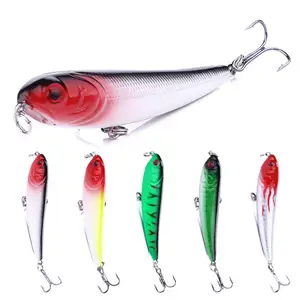 7CM-5.7G Top Water Fishing Pencil bait Artificial Lure Bait 5 Different Colors Beautiful Bionic Fishing Vivid Swim for Fishing