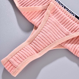 Tangas de Algodón de Cintura Baja para <span class=keywords><strong>Mujer</strong></span>, Lencería Sexy, <span class=keywords><strong>Ropa</strong></span> <span class=keywords><strong>Interior</strong></span> Femenina con Tanga - Product Image 2