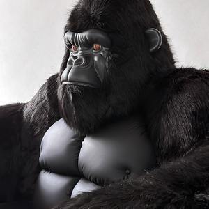 नेडोरिक डिजाइनर इंटरनेट सेलिब्रिटी किंग कांग सोफा लिविंग रूम होटल विला का स्वागत करते हुए बड़े जानवर के आकार बिस्तर गोरिल्ला सोफा - Product Image 3