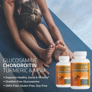 Complément alimentaire premium OEM Glucosamine Chondroïtine - Curcuma & MSM pour le soutien de la santé des articulations - 90 capsules - Product Image 3