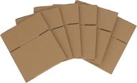 Cajas de Envío de Cartón Corrugado Kraft, Cajas Pequeñas para Envíos Postales, Cartón Marrón Personalizado