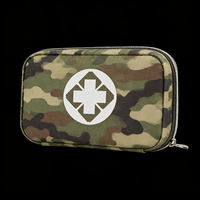 Kits de survie d'urgence portables avec boîte de transport en nylon