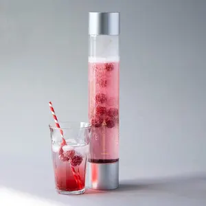 Bouteilles d'eau 1L Lavable au lave-vaisselle <span class=keywords><strong>Bouteille</strong></span> PET 1000ml Fabricant <span class=keywords><strong>de</strong></span> bouteilles d'eau gazeuse Sparkling - Product Image 1