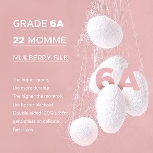 Máscara opaca para <span class=keywords><strong>dormir</strong></span> de lado, cubierta de Ojos de seda acolchada para abrazar la cara para <span class=keywords><strong>dormir</strong></span> con banda ajustable - Product Image 6