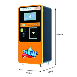 Máquina purificadora de botellas ro, máquina expendedora de agua con recarga retro de refrescos, fría, carbón, filigrana