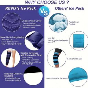 Compresas de Hielo de Alta Calidad para Muslos, Reutilizables, Compresas Frías de Gel para Terapia, para Piernas, Glúteos y Rodillas - Product Image 6