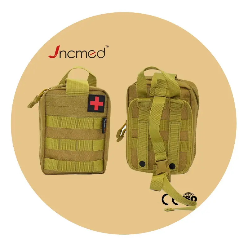 JCMED IFAK Survival First Aid Kit ,Survival Gear Outdoor Tactical Gear Set Molle System for Outdoor