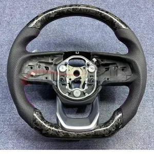 For Tank 500 Real Carbon Fiber Steering Wheel Forge Alcantara Suede Heating LED RPM