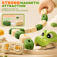 Juguete de Serpiente Glotona con Control Remoto Sam Toys, Juguete Eléctrico RC Recargable Magnético, Interactivo, Educativo, Set de Aprendizaje para Niños