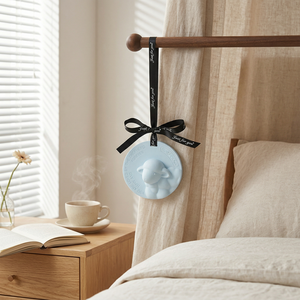 Pendentif d'aromathérapie solide Eau de Parfum au parfum d'agneau, senteur longue durée pour armoire, voiture, usage intérieur - Échantillon de luxe - Product Image 1