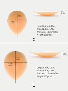 स्व-चिपकने वाला सिलिकॉन नितटोस्क और कूल्हों का पानी ड्रॉप क्रॉच पैच वयस्कों को नियंत्रित करता है - Product Image 2