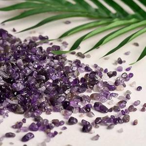 Partículas Pequeñas para Decoración de Acuarios, Aromaterapia, Piedra Difusora de Cristal Natural, Artesanías Naturales, Piedra Triturada de Amatista Natural - Product Image 5