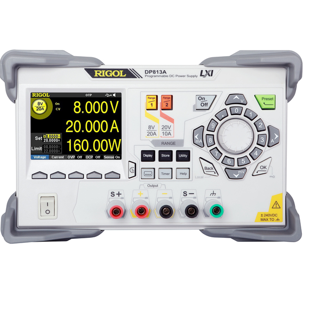 RIGOL DP831 Oscilloscope 3 Channel 160 Watts 30 Volts OVP/OCP/OTP Protection Functions 1.5-Year Warranty for Measurement