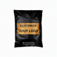 Plastique pour sacs, logo personnalisé, écologique, biodégradable, auto-adhésif, imperméable, couleur personnalisée, emballage de colis pour