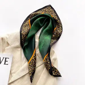 Factory Custom Cheap Wholesale Price Silk Hair Scarf Neck Shawl Tie Bag Scarves