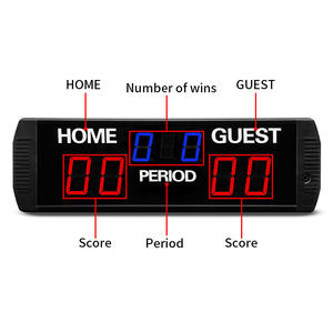 益智GI6D-(3 + 2.3)R便携式发光二极管数字记分牌篮球排球网球足球比赛电子记分员板 - Product Image 3