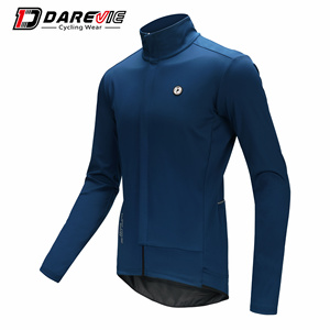 Veste thermique d'hiver pour vélo d'extérieur, coupe-vent résistant aux intempéries MTB Bicycle Jersey Cycling Jacket Warm Softshell Coat - Product Image 2