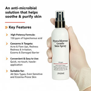 Spray Suave para la Piel con Hipoclorito OEM, Calma, Purifica, Alivia el Enrojecimiento del Acné, Orgánico, Vegano, Sin Silicona, Sin Aceite, Sin Parabenos - Product Image 4