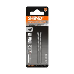 <span class=keywords><strong>Foret</strong></span> à béton 37037 <span class=keywords><strong>2</strong></span> <span class=keywords><strong>mm</strong></span> SDS Plus en acier rapide à pointe cruciforme pour le perçage de murs en béton - Product Image 4