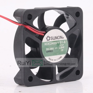 Mới Sunon 12V 48V <span class=keywords><strong>DC24V</strong></span> <span class=keywords><strong>1.0W</strong></span> EC AC 5010 50x50x10mm 5cm im lặng biến tần đôi bóng mang thông gió <span class=keywords><strong>KDE2405PFB1</strong></span>-<span class=keywords><strong>8</strong></span> Quạt làm mát - Product Image 4