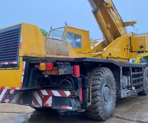 Grue tout-terrain d'occasion Kato SS-500 50t fabriquée au Japon, hauteur de levage 50m, avec boîte de vitesses, moteur et composants essentiels - En vente - Product Image 4