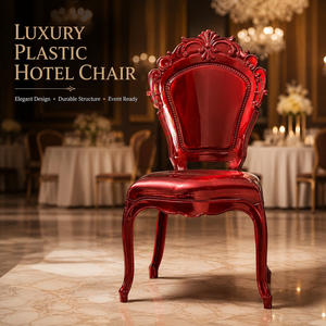 Silla Apilable de Alta Calidad para Hotel, Modelo PC <span class=keywords><strong>Claret</strong></span> Royal Princess Bella, Ideal para Bodas, Banquetes y Eventos - Product Image 1