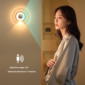 USB Wand Bewegungs <span class=keywords><strong>sensor</strong></span> Nacht lampe Licht unter LED-Schrank Schlafzimmer Smart Lights - Product Image 5