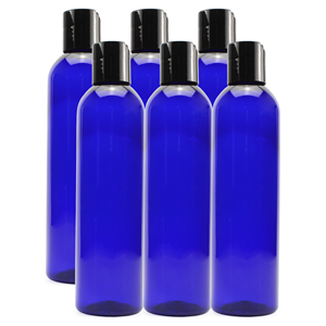 Wholesale Multi-usage Cobalt Blue PET Plastic Lotion Bottle Cosmetic Essential Oil Medical Spray Bottles - Product Image 1