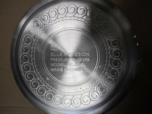 <span class=keywords><strong>Olla</strong></span> <span class=keywords><strong>a</strong></span> presión grande de aluminio con válvula de seguridad 15L/18L/23L - Product Image 3