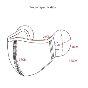 Masque de cyclisme d'hiver 2-en-1 de haute qualité pour hommes et femmes épais velours chaud coupe-vent avec nuage élastique Protection des oreilles froides - Product Image 5