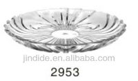 Plateau de fruits en plastique transparent durable en cristal PC pour restaurant, cuisine, fête, maison, hôtel, restauration et service commerciaux