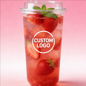 Juice Plastic Single wall U <b>Cups</b> 24oz Plastic <b>Cold</b> <b>Cups</b> for Juice - Product Image 1