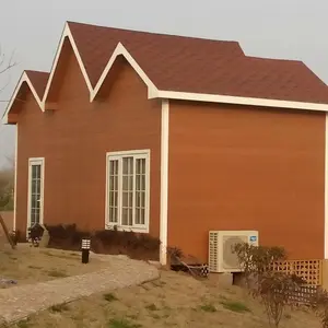 WPC壁パネル木製プレハブ住宅中国サプライヤー