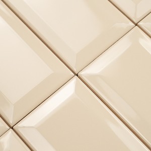 Piastrella Glossy Bone Bevel 7,5x15 cm, spessore 8 mm, bordi irregolari per pareti e pavimenti - Product Image 4
