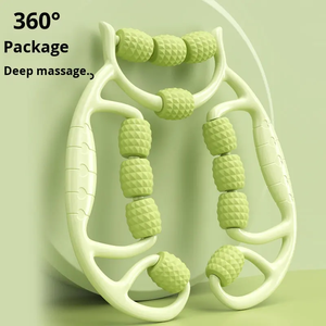 Chân Massager hình vòng đùi con lăn massage Stick PP + EVA chất liệu 26cm chiều dài cơ bắp thư giãn giảm béo chân công cụ - Product Image 6