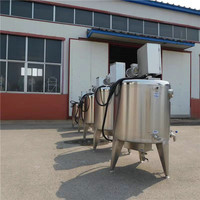 Pasteurisateur Commercial Compact 1000 kg 500 kg/h 50L pour Lait et Jus de Fruits – Prix Compétitif