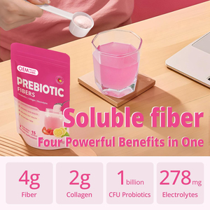 OEM Günlük Lif Takviyesi Lif Probiyotik Tozu, Probiyotikler, Kolajen ve Elektrolitler ile Bağırsak Sağlığını Destekler - Product Image 3