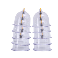 Ventouses de thérapie sous vide en plastique, ventouses de Massage corporel jetables, ventouses intelligentes