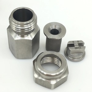 Buses de pulvérisation de ventilateur plat industriel à haute pression à filetage femelle avec <span class=keywords><strong>filtre</strong></span> - Product Image 3